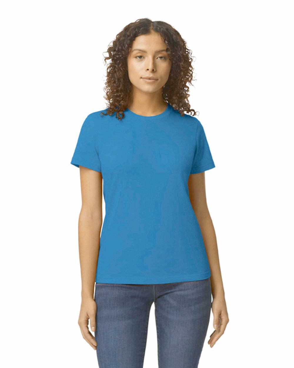 T-shirts GILDAN Dames-T-shirt Softstyle Midweight voor bedrukking &amp; borduring