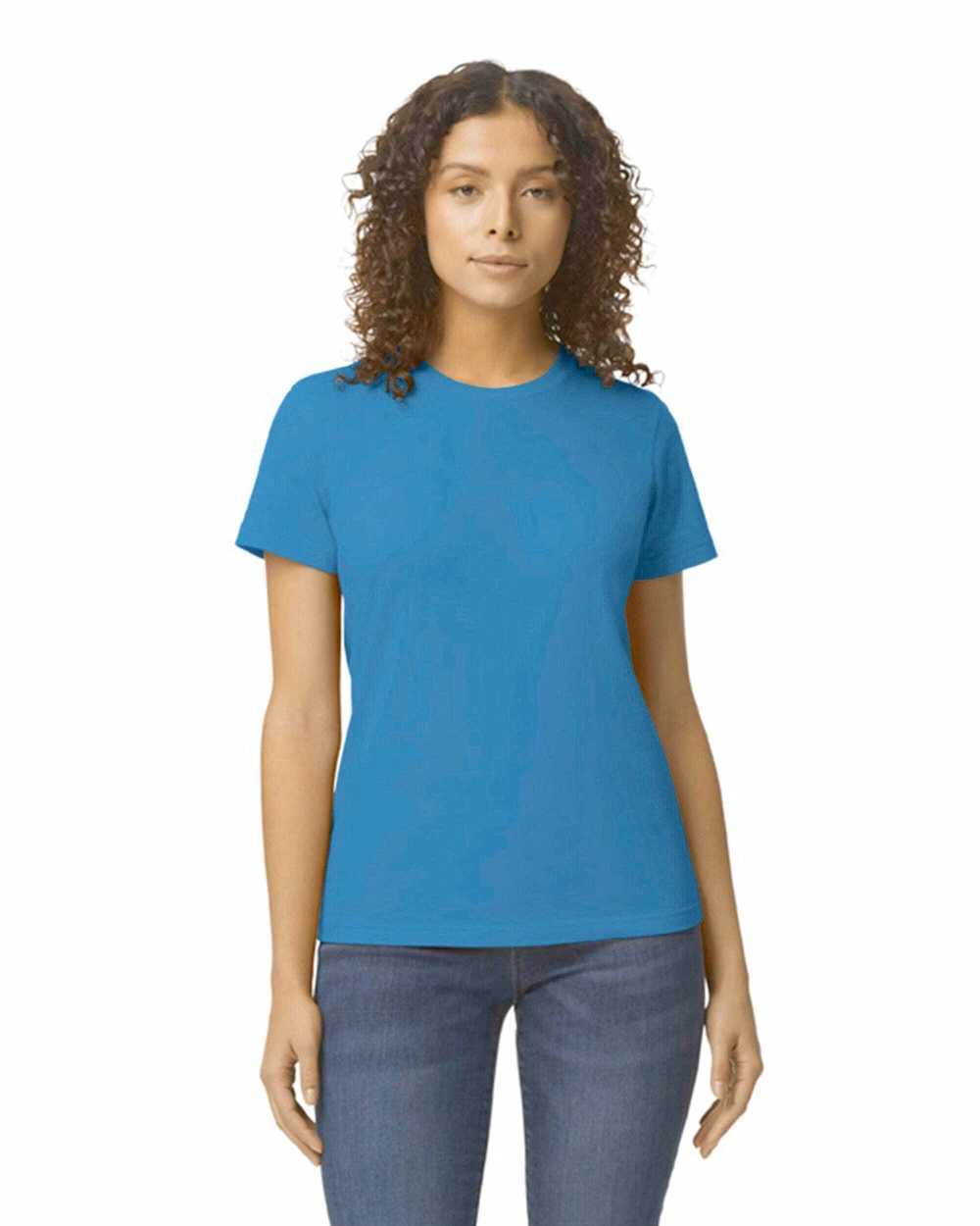 T-shirts GILDAN Dames-T-shirt Softstyle Midweight voor bedrukking &amp; borduring