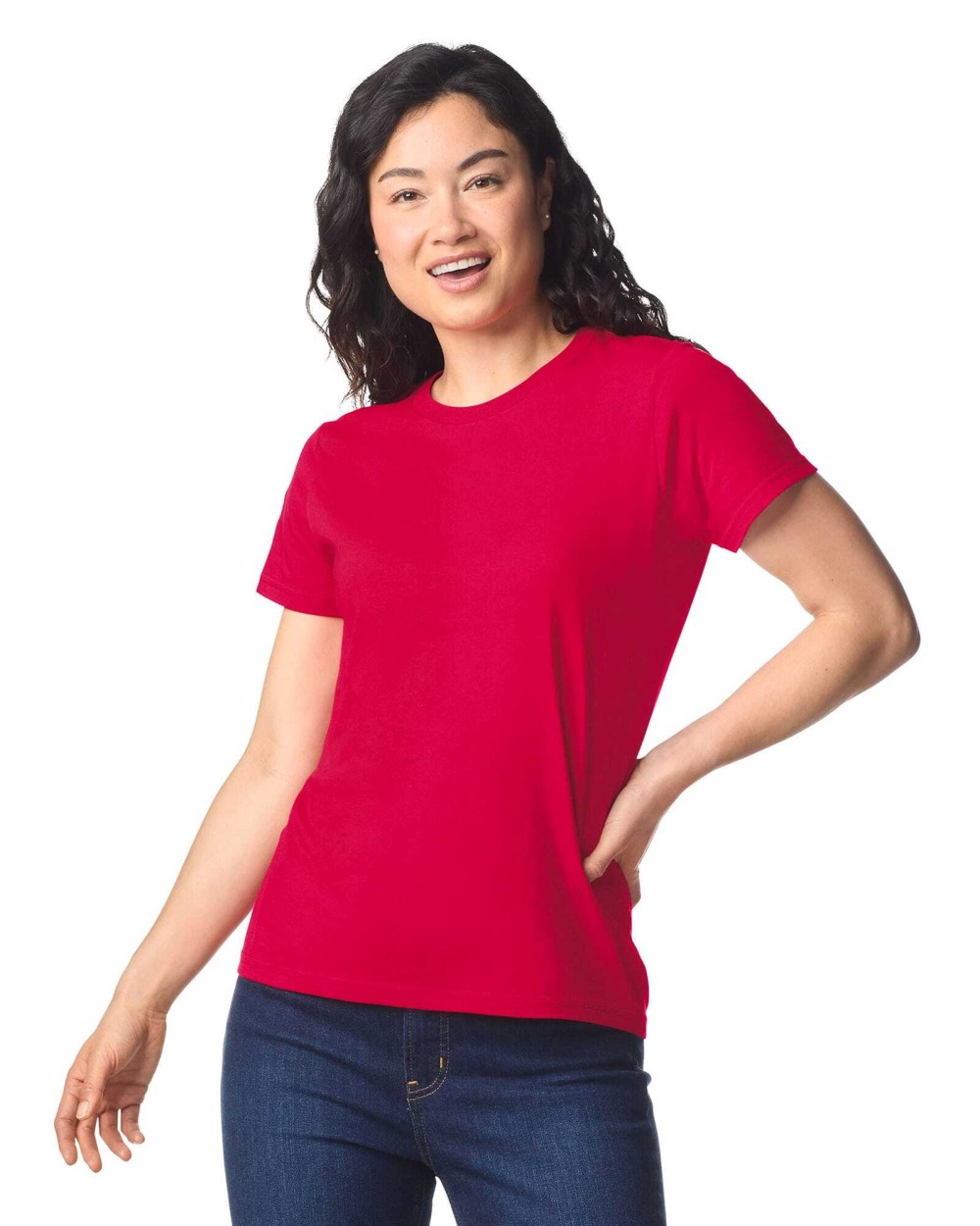 GILDAN Damen-T-Shirt Softstyle Midweight T-Shirts personalisierbar
