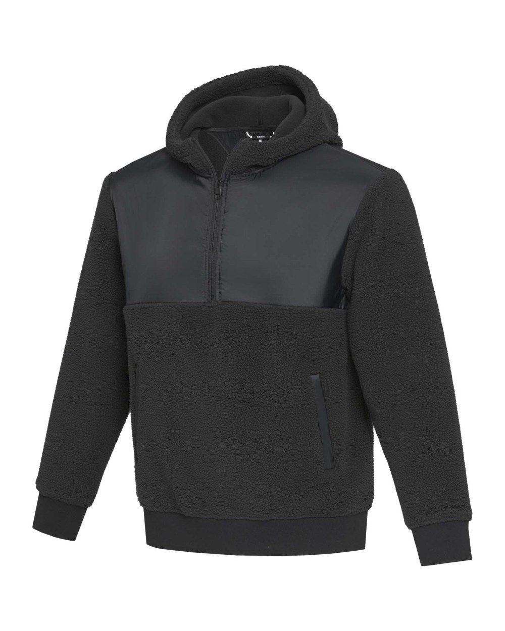 ELEVATE Evans Sherpa Fleecepullover Half-Zip Unisex Polar Fleeces personalisierbar