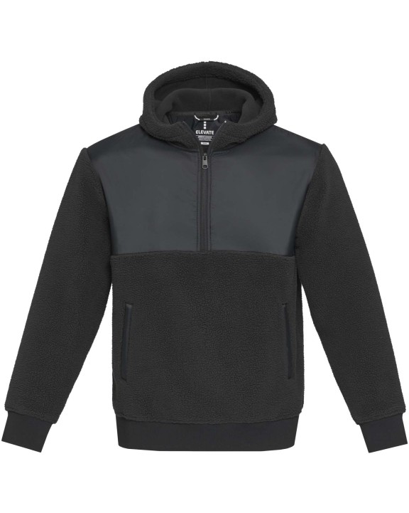 ELEVATE Evans Sherpa Fleecepullover Half-Zip Unisex Polar Fleeces personalisierbar