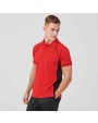 Polos personnalisable FINDEN-HALES Panel Performance Polo