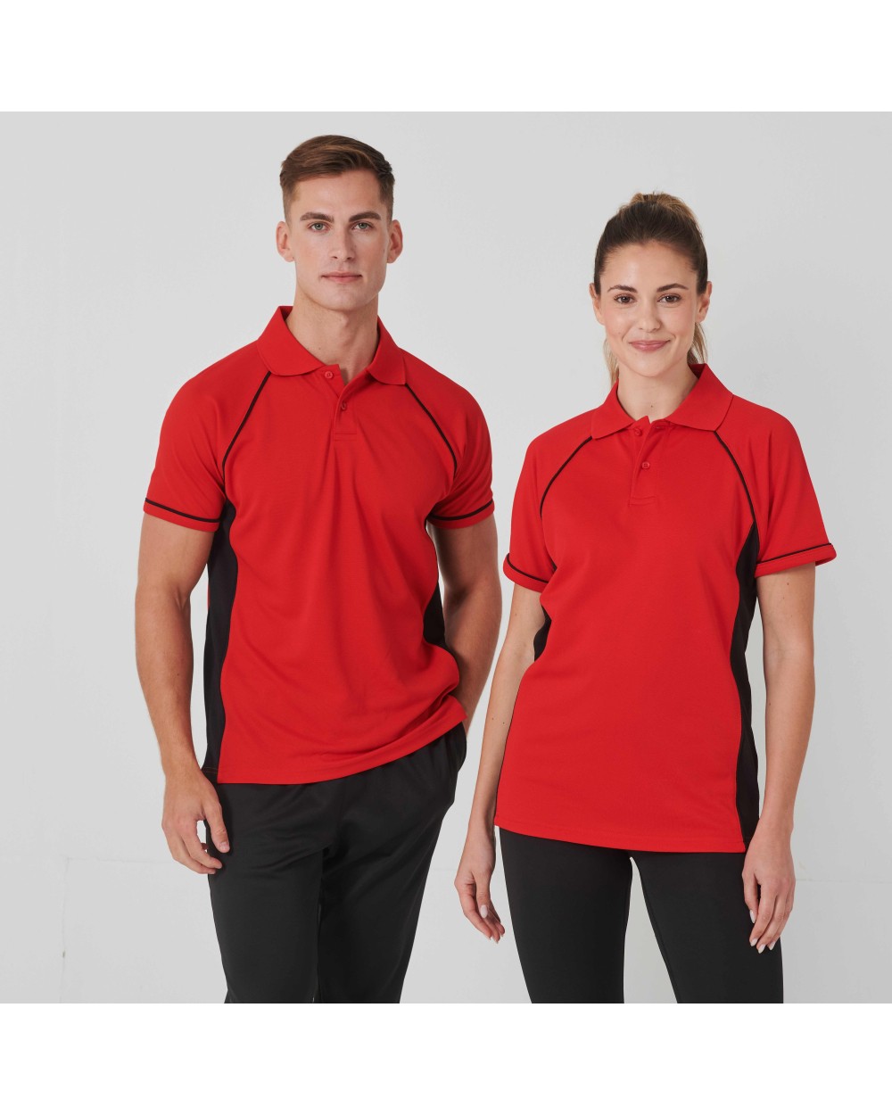 FINDEN-HALES Panel Performance Polo Poloshirts personalisierbar