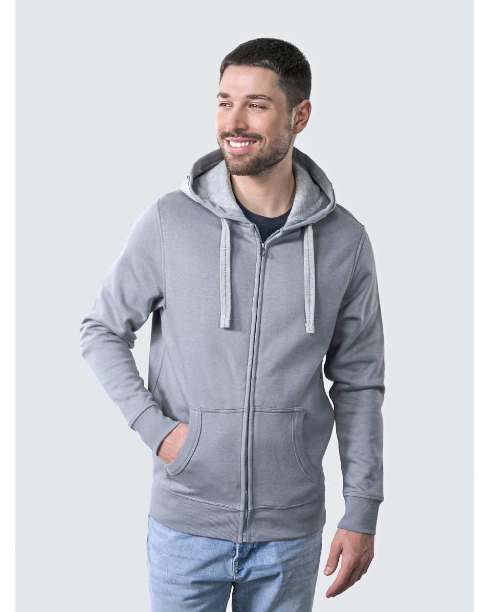 Sweaters & hoodies HRM Men´s Hooded Jacket voor bedrukking &amp; borduring