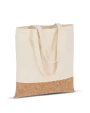 Tassen & Zakken 4DO Draagtas katoen & kurk 170g/m² 35 x 40cm voor bedrukking &amp; borduring