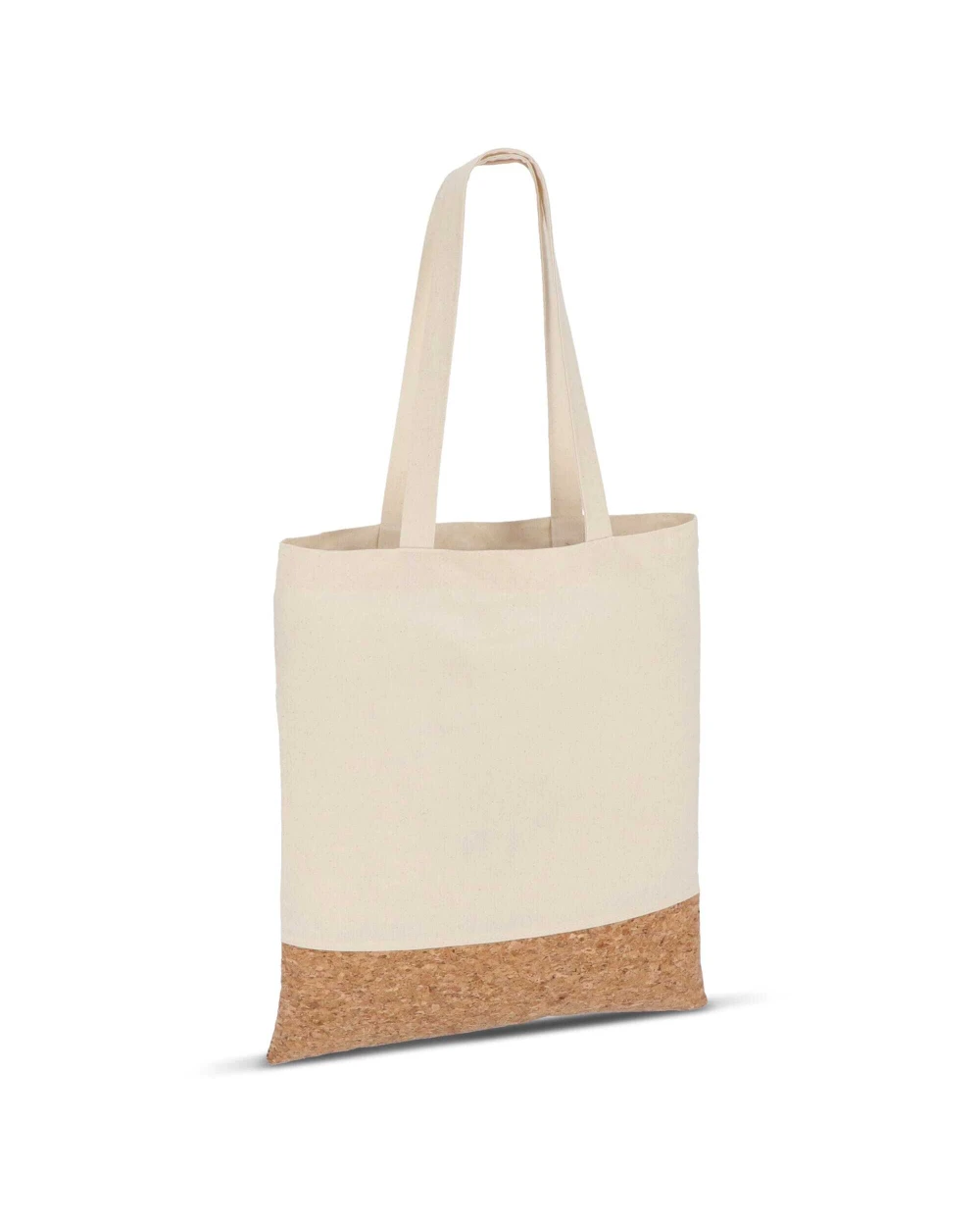 Tassen & Zakken 4DO Draagtas katoen & kurk 170g/m² 35 x 40cm voor bedrukking &amp; borduring