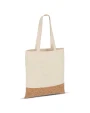 Tassen & Zakken 4DO Draagtas katoen & kurk 170g/m² 35 x 40cm voor bedrukking &amp; borduring