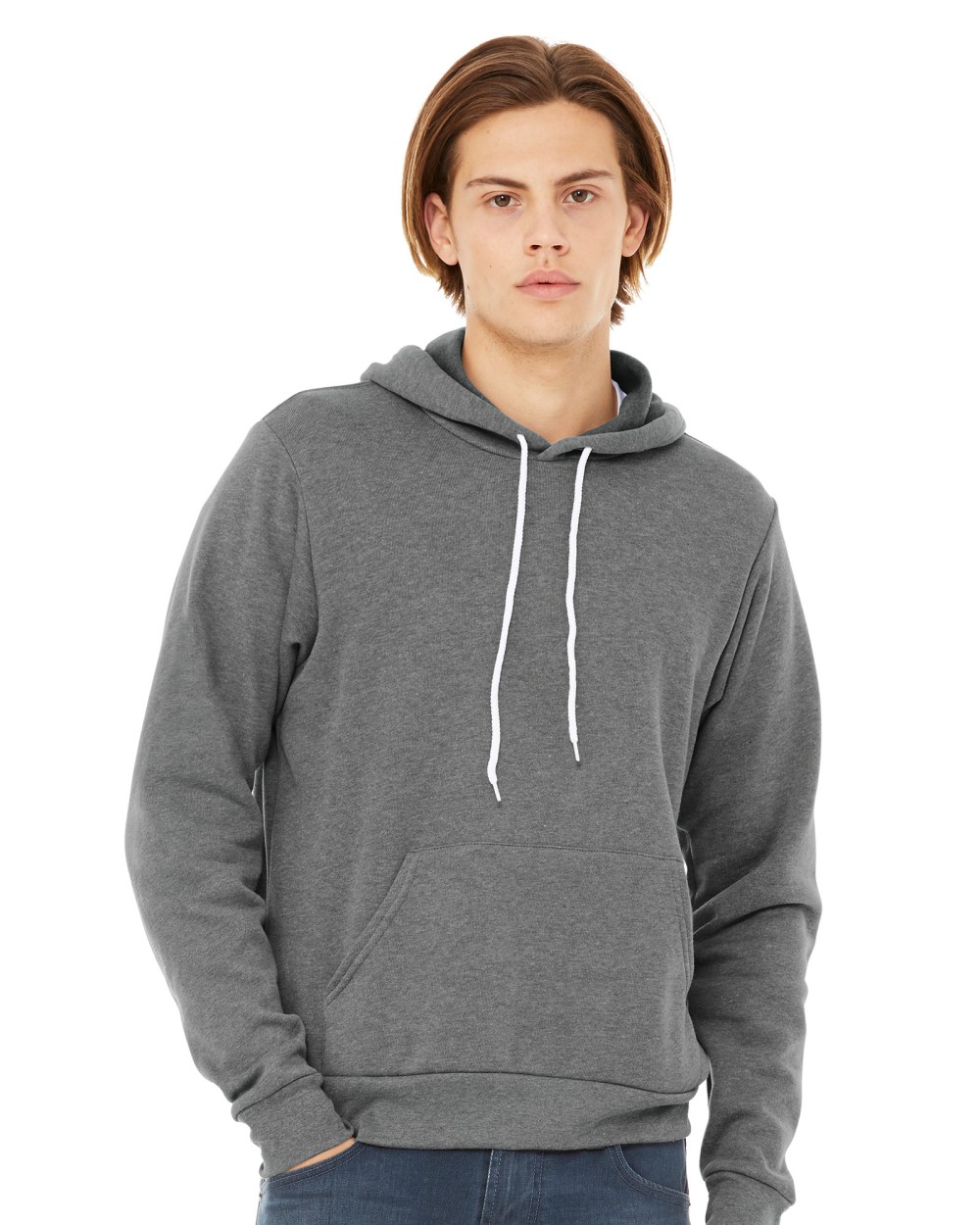 Sweaters & hoodies BELLA-CANVAS UNISEX FLEECE PULLOVER HOODIE voor bedrukking &amp; borduring
