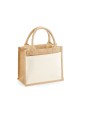 Tote bags WESTFORDMILL COTTON PUCKET JUTE GIFT BAG voor bedrukking &amp; borduring