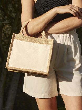 COTTON PUCKET JUTE GIFT BAG