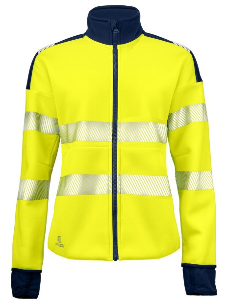 PROJOB 6111 SWEATSHIRT FULL ZIP FEMME EN ISO 20471 3/2 /api/colors/74288b48-d1b8-4317-95c5-a35b4207d507 personnalisable