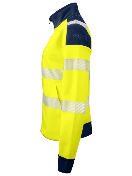 PROJOB 6111 SWEATSHIRT FULL ZIP FEMME EN ISO 20471 3/2 /api/colors/74288b48-d1b8-4317-95c5-a35b4207d507 personnalisable