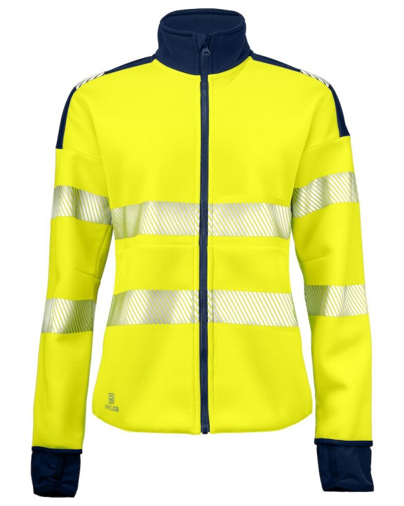 PROJOB 6111 DAMEN SWEATSHIRT EN ISO 20471 KLASSE 3/2 Sweatshirts personalisierbar