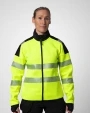 Sweat-shirts personnalisable PROJOB 6111 SWEATSHIRT FULL ZIP FEMME EN ISO 20471 3/2