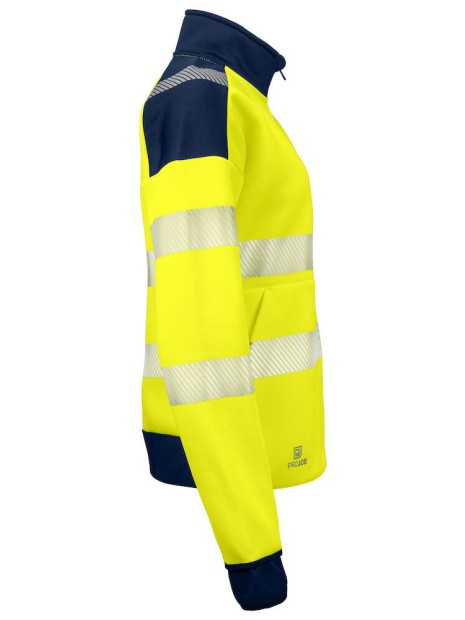 PROJOB 6111 SWEATSHIRT FULL ZIP FEMME EN ISO 20471 3/2 /api/colors/74288b48-d1b8-4317-95c5-a35b4207d507 personnalisable