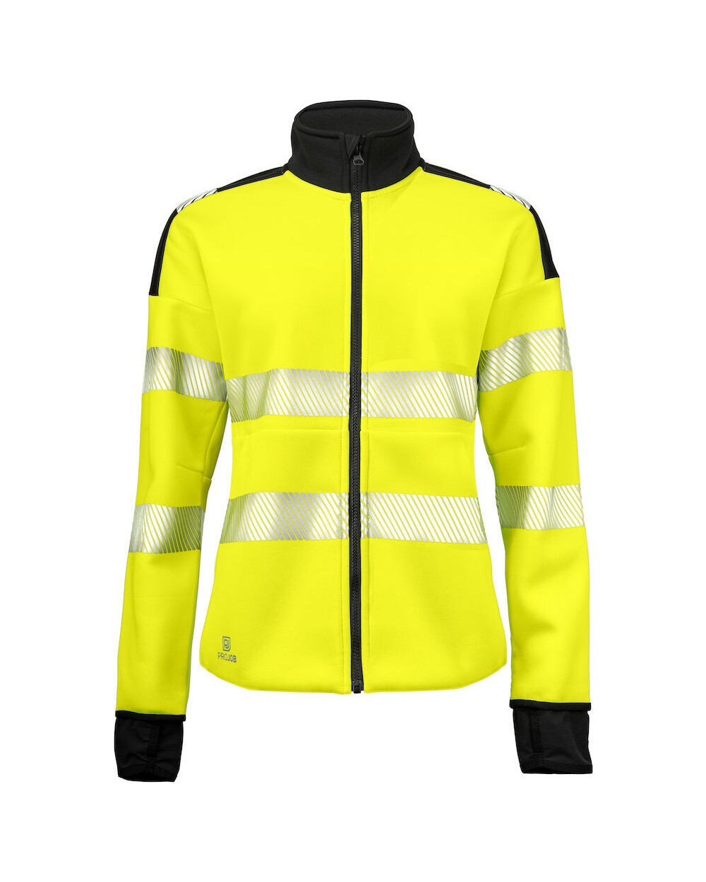 PROJOB 6111 DAMEN SWEATSHIRT EN ISO 20471 KLASSE 3/2 Sweatshirts personalisierbar