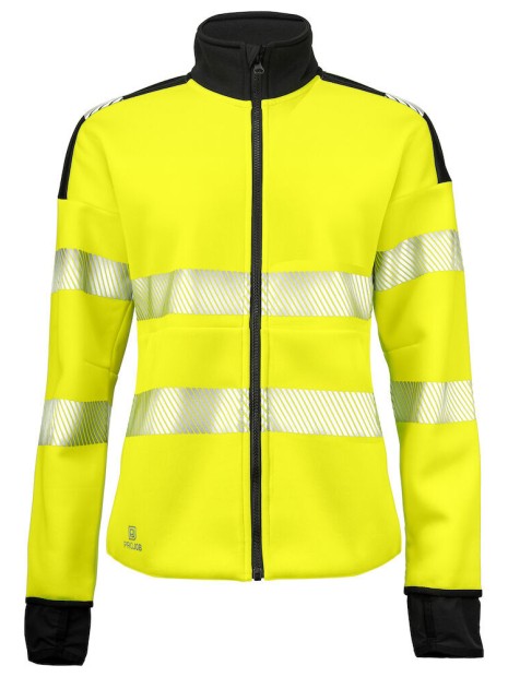 PROJOB 6111 SWEATSHIRT FULL ZIP FEMME EN ISO 20471 3/2 /api/colors/f8fdaa66-6ddc-4b38-97a7-dc26c00d2622 personnalisable