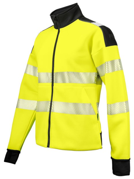 PROJOB 6111 SWEATSHIRT FULL ZIP FEMME EN ISO 20471 3/2 /api/colors/f8fdaa66-6ddc-4b38-97a7-dc26c00d2622 personnalisable