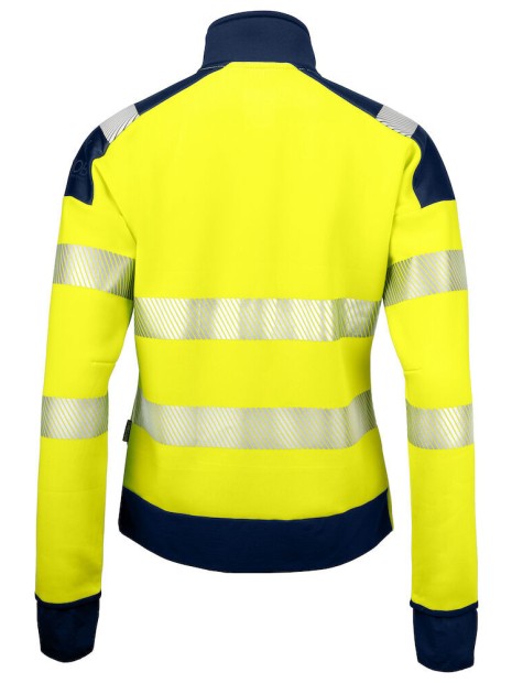 PROJOB 6111 SWEATSHIRT FULL ZIP FEMME EN ISO 20471 3/2 /api/colors/74288b48-d1b8-4317-95c5-a35b4207d507 personnalisable