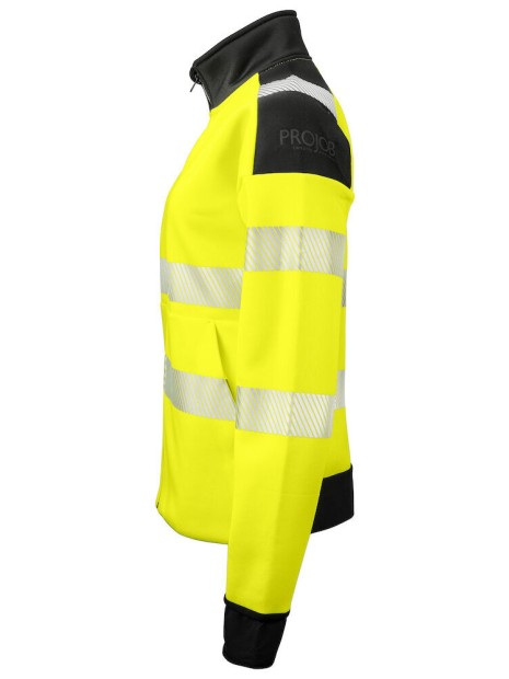 PROJOB 6111 SWEATSHIRT FULL ZIP FEMME EN ISO 20471 3/2 /api/colors/f8fdaa66-6ddc-4b38-97a7-dc26c00d2622 personnalisable