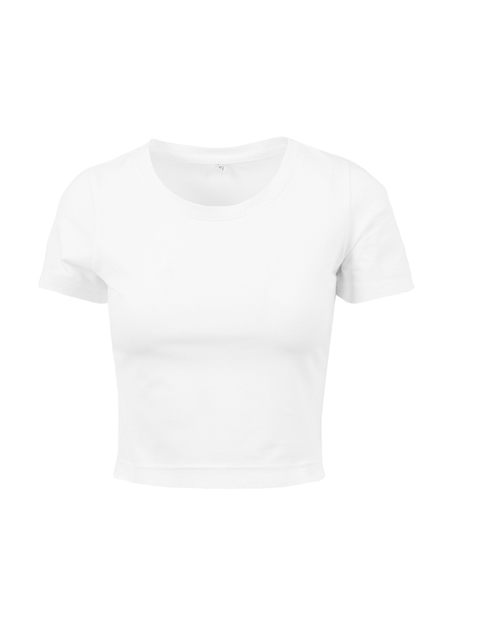T-Shirts personnalisable BUILD YOUR BRAND LADIES CROPPED TEE
