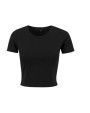 BUILD YOUR BRAND LADIES CROPPED TEE T-Shirts personalisierbar