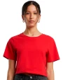 T-Shirts personnalisable BUILD YOUR BRAND LADIES CROPPED TEE