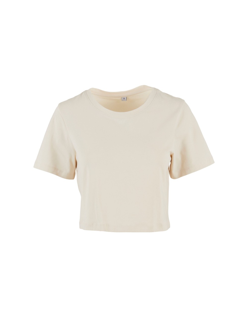 BUILD YOUR BRAND LADIES CROPPED TEE T-Shirts personalisierbar