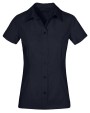 PROMODORO Women`s Poplin Shirt Short Sleeve Hemden personalisierbar