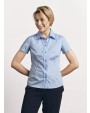 PROMODORO Women`s Poplin Shirt Short Sleeve Hemden personalisierbar