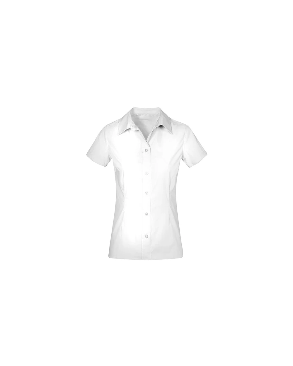 Chemises personnalisable PROMODORO Women`s Poplin Shirt Short Sleeve