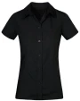 Chemises personnalisable PROMODORO Women`s Poplin Shirt Short Sleeve