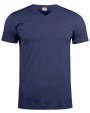 CLIQUE Basic-T V-Neck T-Shirts personalisierbar