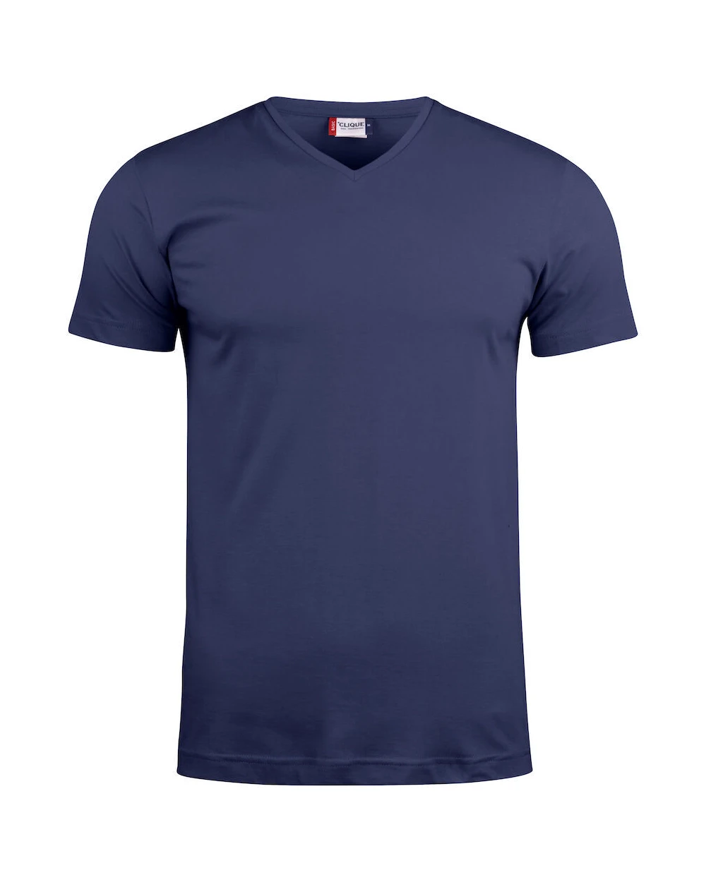 CLIQUE Basic-T V-Neck T-Shirts personalisierbar