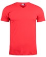 CLIQUE Basic-T V-Neck T-Shirts personalisierbar