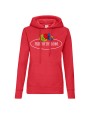 Broeken FOL Ladies Vintage Hooded Sweat Large Logo Print voor bedrukking &amp; borduring