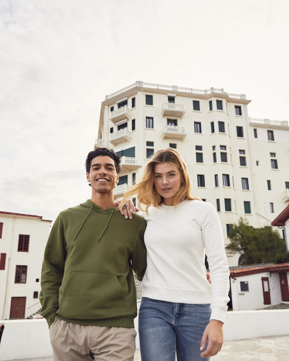 CLIQUE Miami Roundneck Sweatshirts personalisierbar