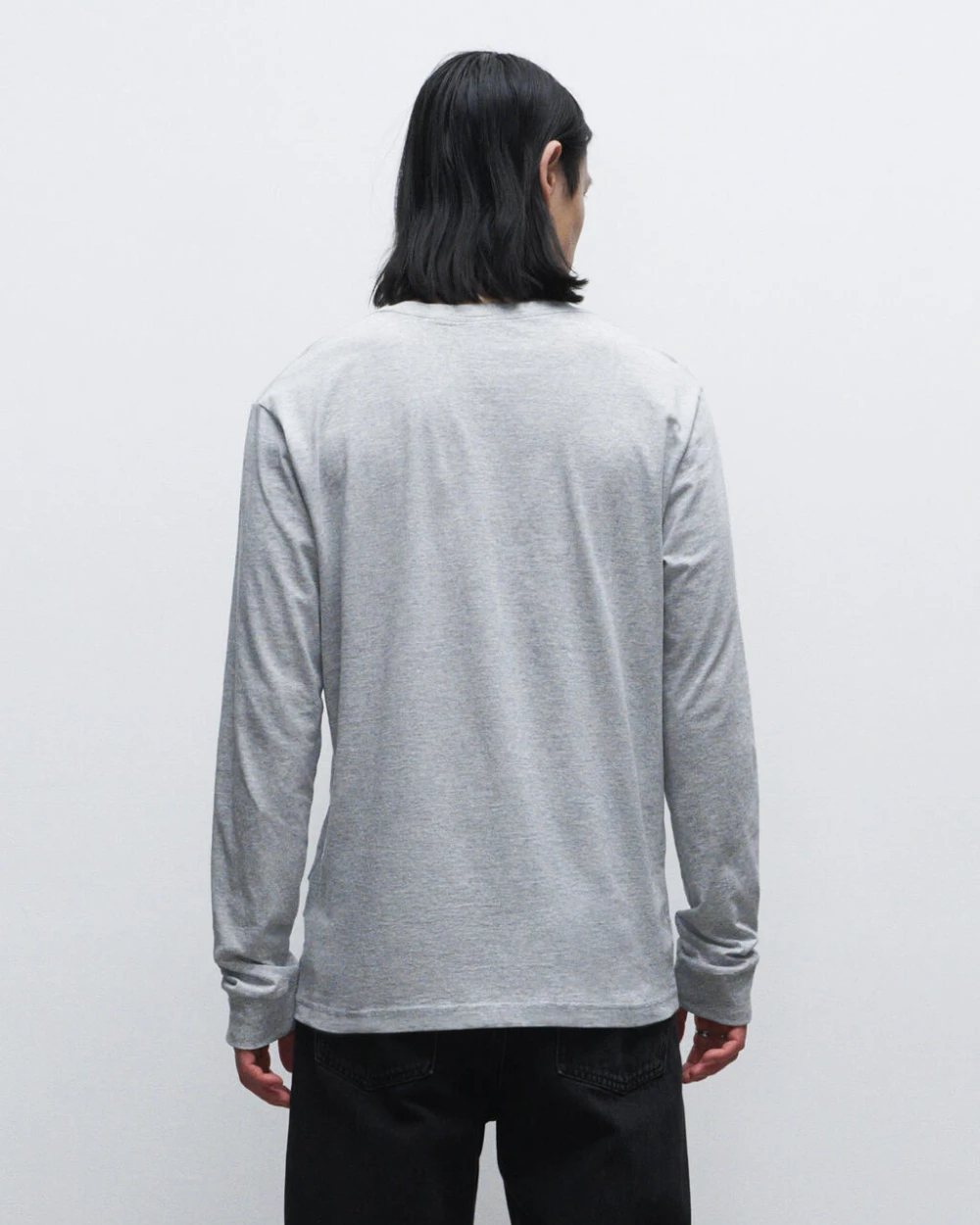 Sweaters & hoodies TRUE BLANKS Mens Regular Long Sleeve Tee voor bedrukking &amp; borduring
