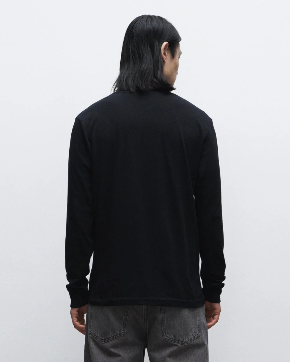 Sweat-shirts personnalisable TRUE BLANKS Mens Regular Long Sleeve Tee