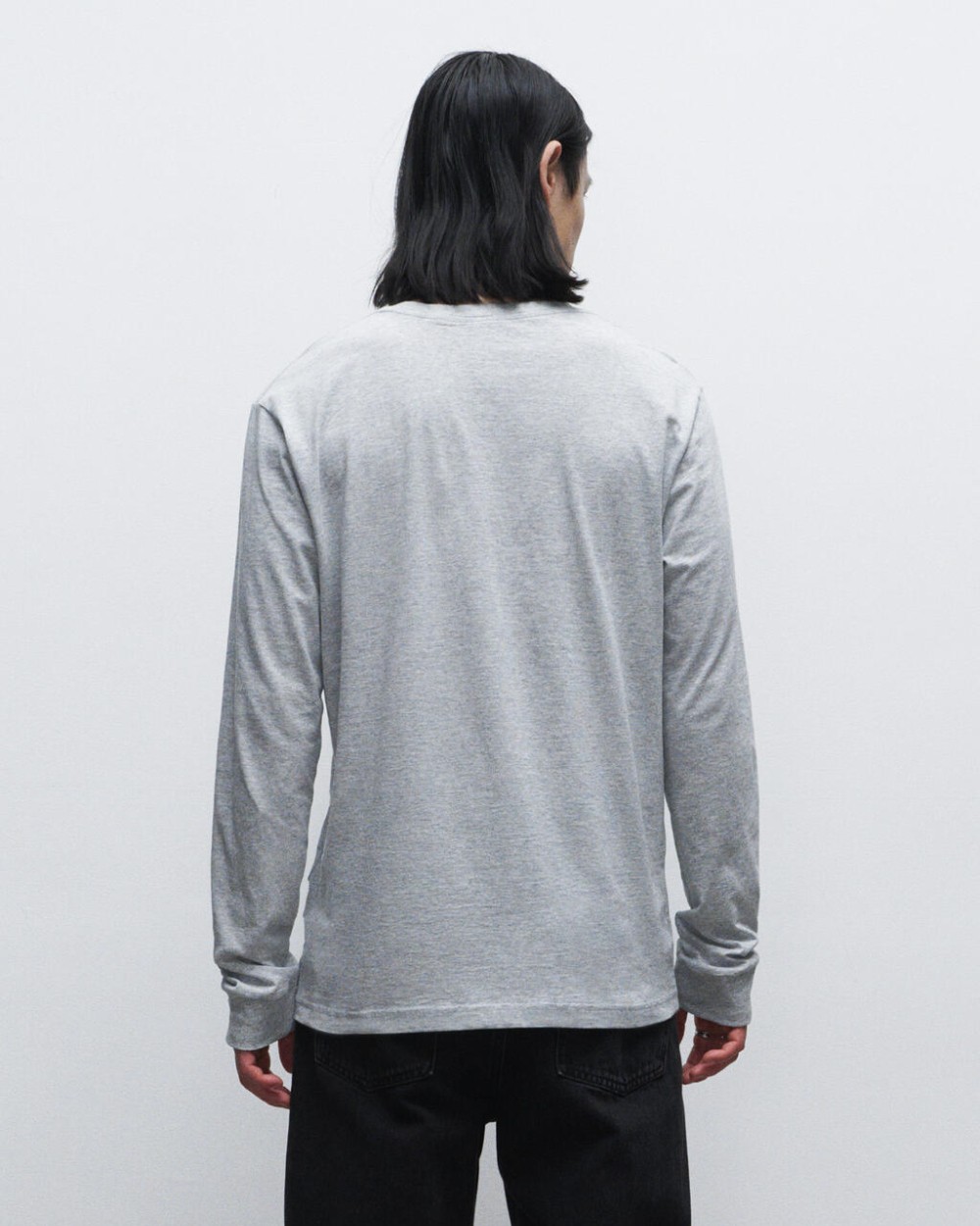 Sweaters & hoodies TRUE BLANKS Mens Regular Long Sleeve Tee voor bedrukking &amp; borduring