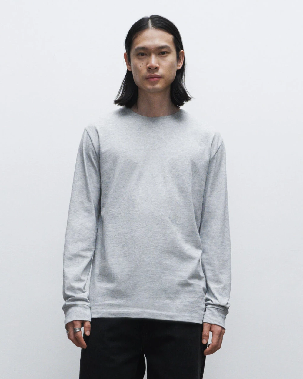 TRUE BLANKS Mens Regular Long Sleeve Tee Sweatshirts personalisierbar