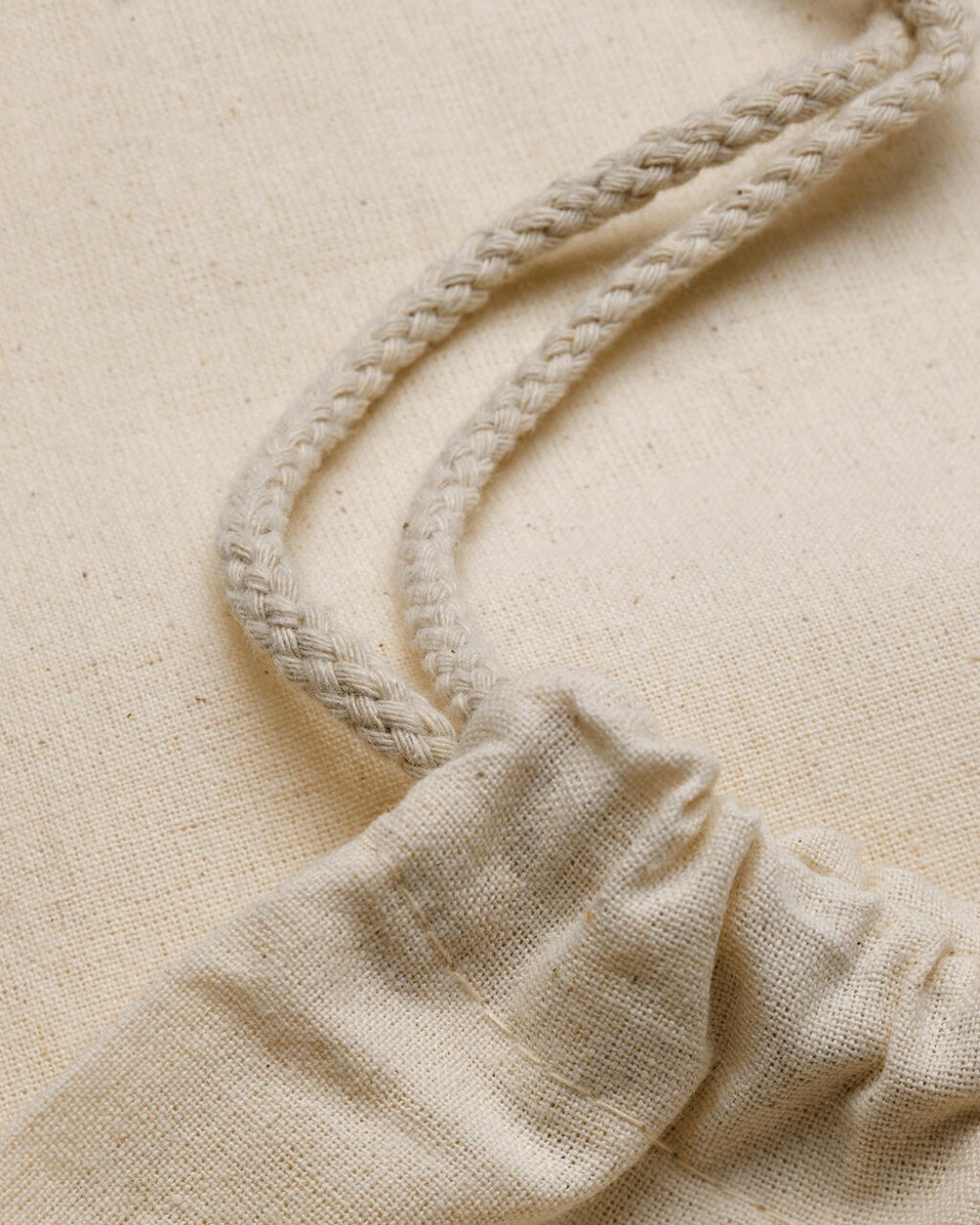 Tote bags personnalisable BAGS BY JASSZ Cotton Drawstring Backpack