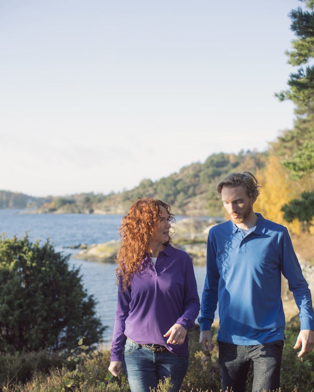 Polo's COTTOVER POLO PIQUE LONG SLEEVE MAN - GOTS GECERTIFICEERD voor bedrukking &amp; borduring