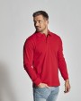 Polos personnalisable COTTOVER POLO PIQUE MANCHES LONGUES HOMME - CERTIFIÉ GOTS