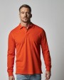 Polos personnalisable COTTOVER POLO PIQUE MANCHES LONGUES HOMME - CERTIFIÉ GOTS