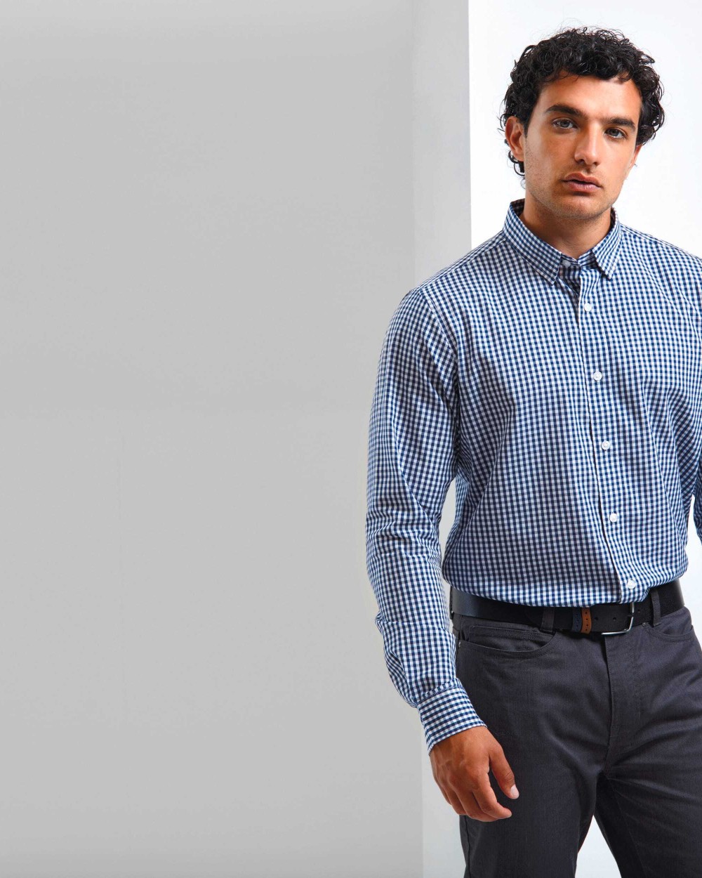 Chemises personnalisable PREMIER Chemise vichy gros carreaux