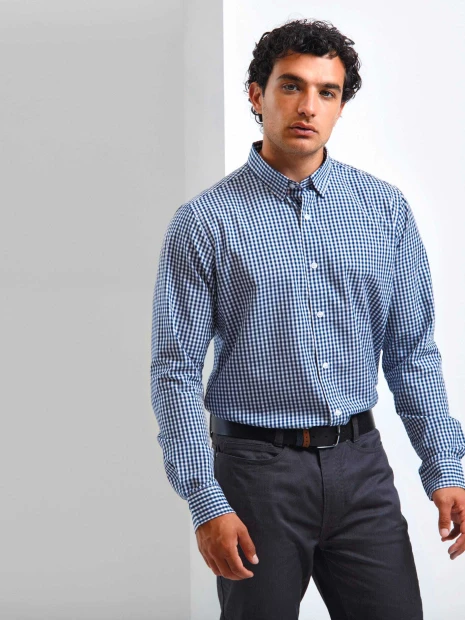 Chemises à personnaliser PREMIER Chemise vichy gros carreaux 