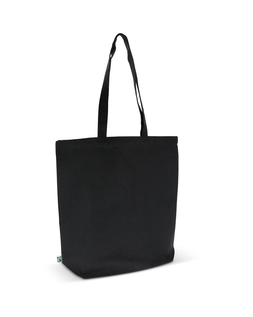 Tassen & Zakken 4DO Fairtrade katoenen tas gekleurd lang 270g/m² 42x12x43cm voor bedrukking &amp; borduring