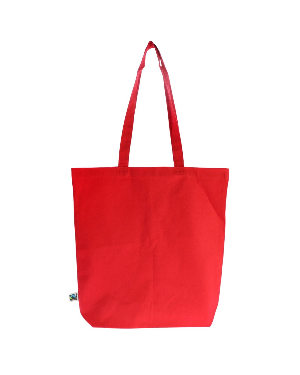 Tassen & Zakken 4DO Fairtrade katoenen tas gekleurd lang 270g/m² 42x12x43cm voor bedrukking &amp; borduring