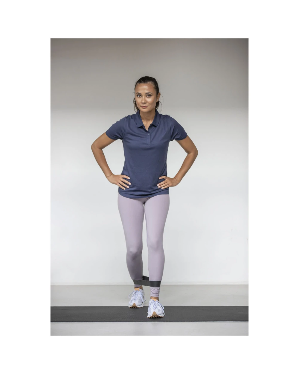 Polos personnalisable ELEVATE Polo Deimos en tissu léger et à manches courtes pour femme